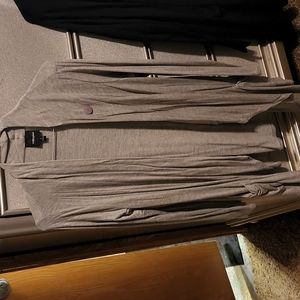 WALLPAPER GRAY CARDIGAN SIZE SMALL